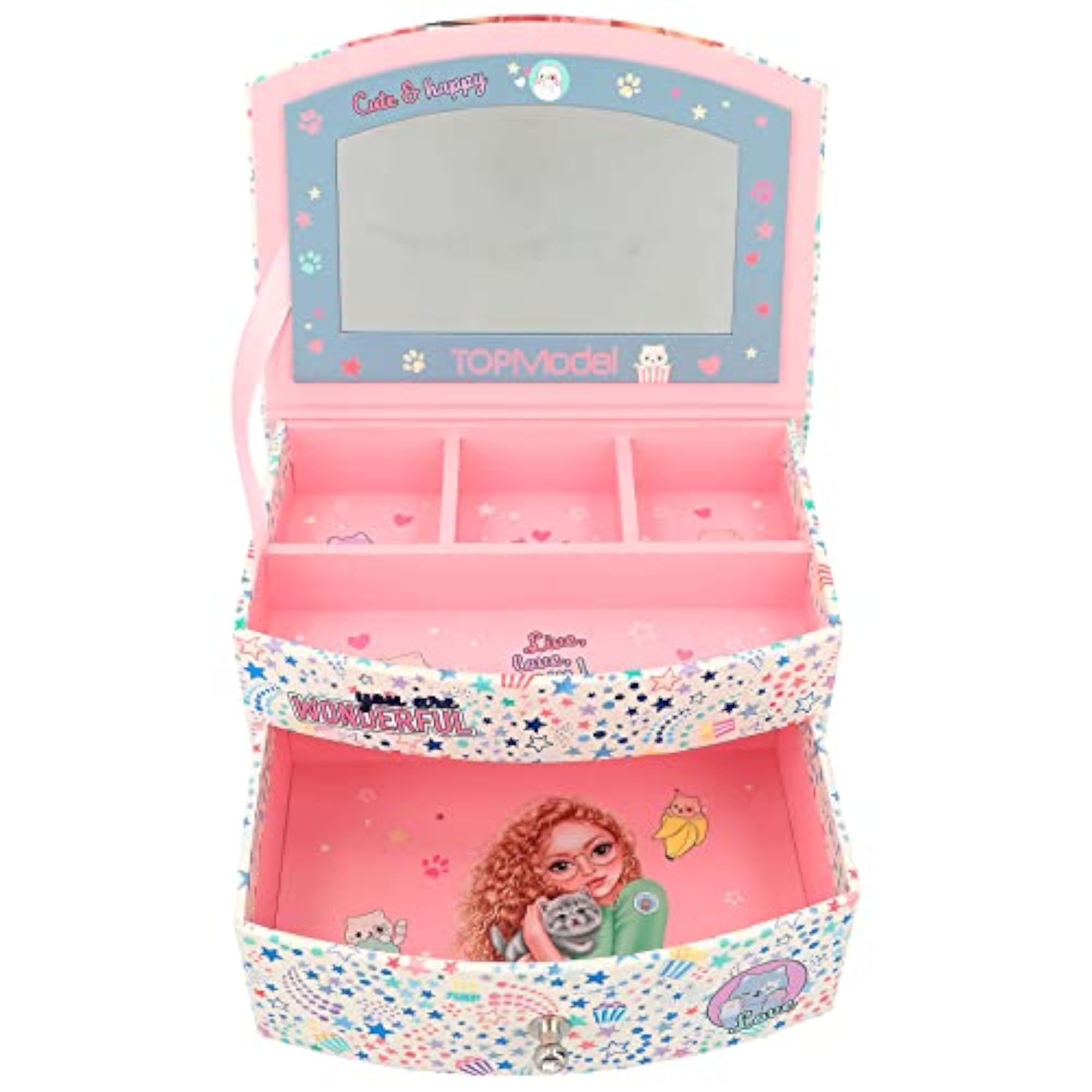 TOPModel Cutie Star Small Pink Jewellery Box