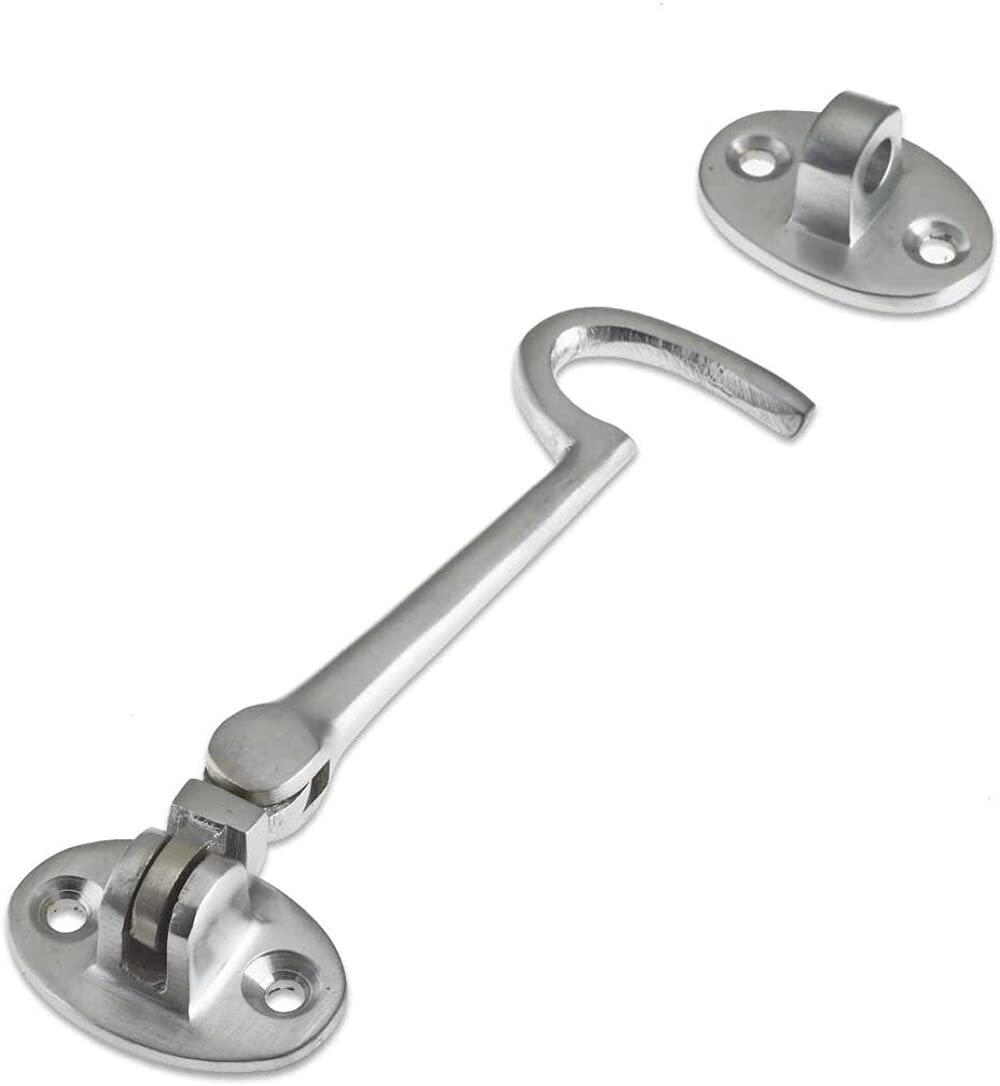 Cabin Hook 150mm Satin Chrome From The Door Handle Store