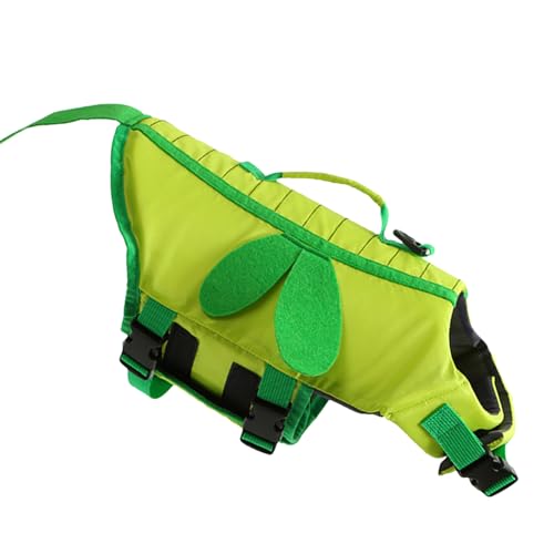 Evnbhgyu ボート用犬用ライフベストペットXXS-L オックスフォード生地 犬用ライフジャケット調節可能 高浮力 リップストップ リリース バックル 掴みやすいです 救命胴衣 犬の安全を守る 水泳の練習用品 小型犬 中型犬