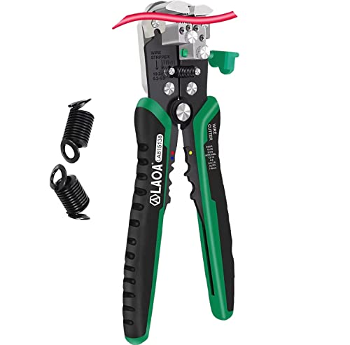 LAOA Wire Stripper/Wire Cutter Professional Precision Wire Stripper for Electrician Crimpping (Wire Stripper set)