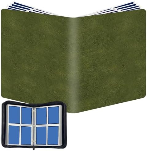 4-Pocket Card Binder Compatible With PTCG Cards,TCG Cards Holder,Trading Card Games Collection Binder Case Book Fits 400 Cards With 50 Removable Sleeves