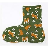 丸和貿易 ぽかぽかそっくす アンクル グリーン 柴犬 2003936-05