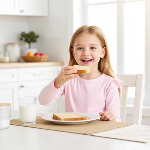 PATPAT Girls Pajama Sets Ages 2-12 Years - Snug Fit Long Sleeve Ruffle Sleepwear, Soft and Breathable Kids PJs2