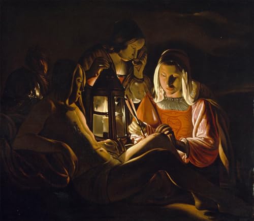 Peintures St.tended Haute Qualité Georges De La Tour Toile Art