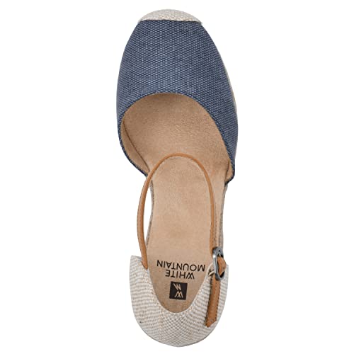 Image of WHITE MOUNTAIN Women's Mamba Espadrille Wedge Sandal