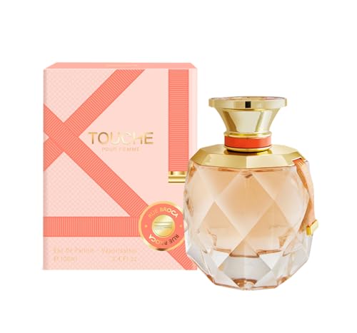 Rue Broca Touche pour femme Eau de parfum – 100 ml | Parfum floral fruité doux et tentant | Parfum longue durée