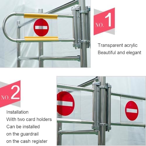 Automatic & Manual Metal Swing Gate for Supermarket Entrance, Durable Unidirectional Security Door for Warehouse & Cashier Counter, Heavy-Duty Closing Fence Gate