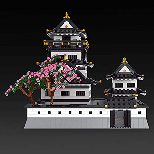 TYPIS Haus Bausteine, Japanischer Stil Schloss Architektur Bausteine Set Modular Gebäude, Kompatibel mit LEGO Haus (3086… – Bild 6