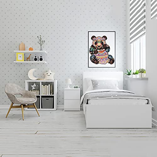 GOLDGE Puzzle in Legno di Animali, A4 Puzzle di