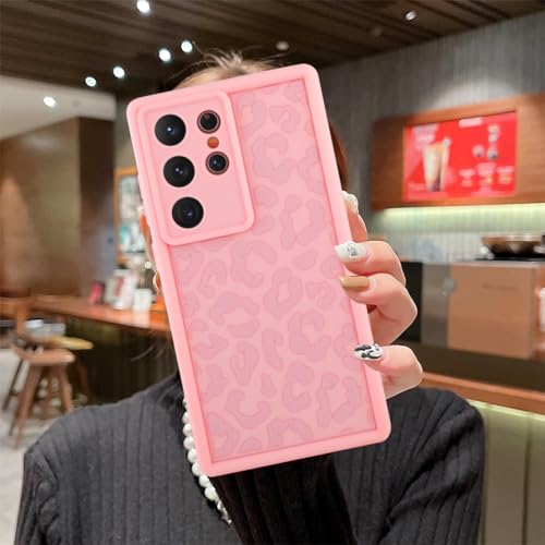 Image of Compatible with Samsung Galaxy S24 Ultra Case, Pink