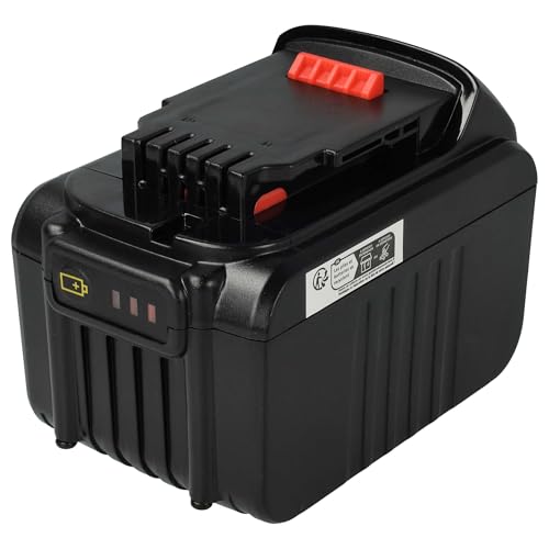 EXTENSILO batteria compatibile con Dewalt XR Li-Ion 18V utensile elettrico (6000 mAh, Li-Ion, 18 V)