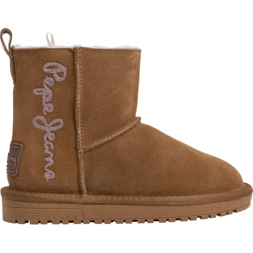 Pepe Jeans Diss Top G, Botas, Brown (Cognac Brown), 36 EU