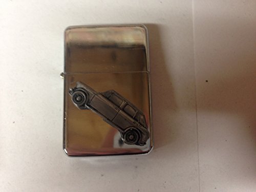 Briquet à essence Austin 1100 Mk 3 en relief 3D argenté premium