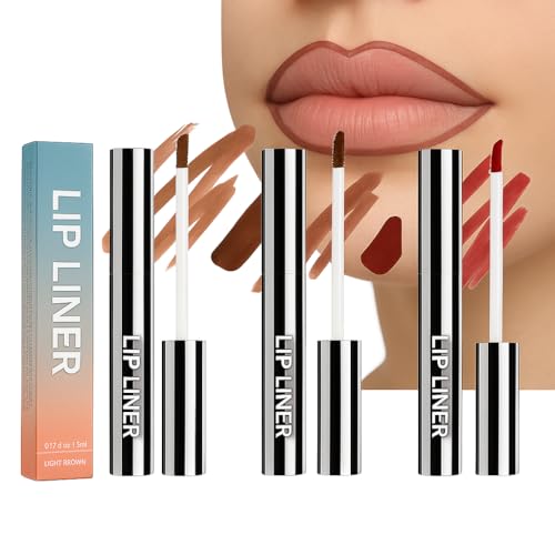 Perfilador de Labios Permanente – Delineador de Labios Waterproof y Antimanchas, Lip Stain Peel Off de Larga Duración, Voluminizador y Hidratante para Labios Secos con Líneas Finas