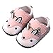 EnJoCho 0-24Months Sandals Baby Girl Boy Soft Toddler Shoes Infant Toddler Walkers Shoes Cartoon Fox Princess Shoes Sneakers (Pink, 3 Months)