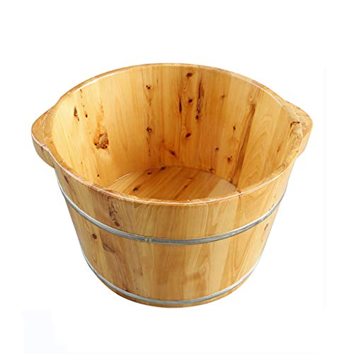 Katzowen Bañera de Madera para Spa de Pies L