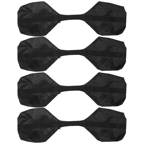 YARNOW テント用砂袋4個セット:丈夫で風に強い補充可能なアンカーウエイト 各30kg キャパシティ サンシェードやパティオ傘、ポップアップビーチシェルター脚部固定用