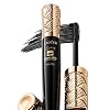 SADOER, Dense Curl, Mascara, Volumizing Waterproof Curl-Hold Fine Comb Brush, Black, 8g