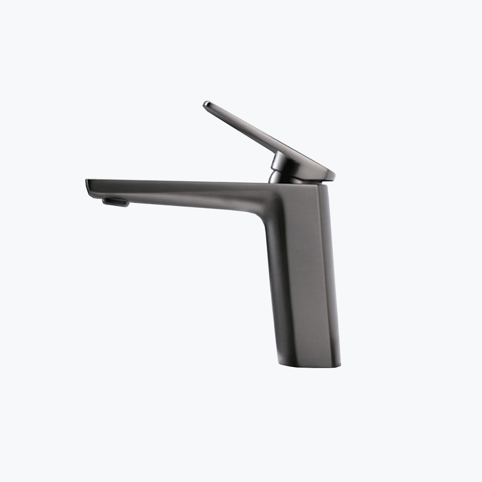Robinet de salle de bain monotrou noir mitigeur lavabo haut