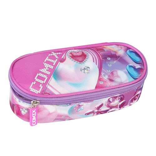 Trousse ovale rangement papeterie enfants pour en finir avec les crayons en vrac dans le sac