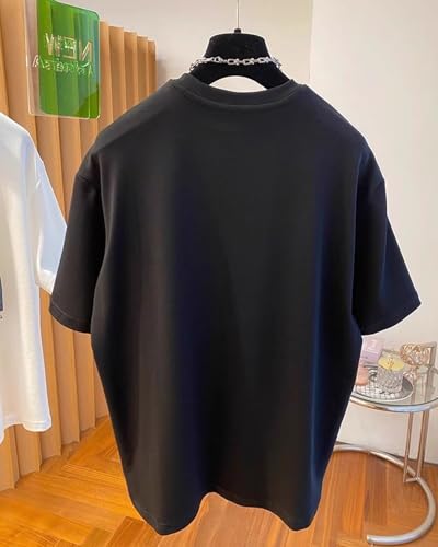 Unisex Adult Cotton Short Sleeve Crew T-Shirts3