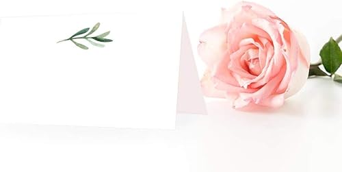 Miniatura 5 de 25 elegantes tarjetas de mesa de tienda de campaña para bodas, Acción de Gracias, Navidad, Pascua, Catering, buffet, señal de papel, nombre de