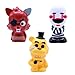 Five Nights at Freddy’s Metallic SquishMe Collector’s Box (Set of 5) – Security Breach Characters | Metallic Finish, Strawberry-Scented, Slow-Rise Foam Display Set