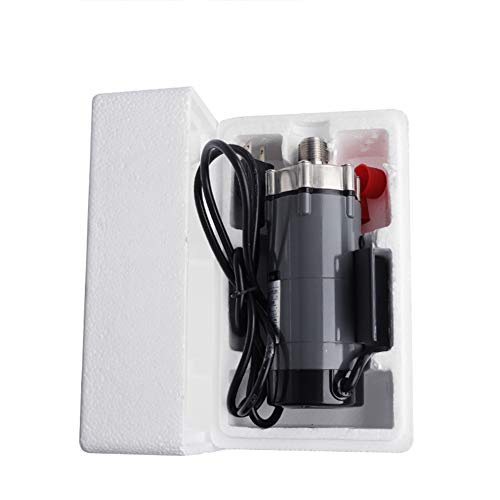 Home Brewing Pump, Mp-15Rm Magnetic Beer Water Pump,Stainless Steel 304 Food Grade, High Temperature Resistance With Ce Certification, 110V Us Plug, 1/2" Thread Switch Grey #TOP7