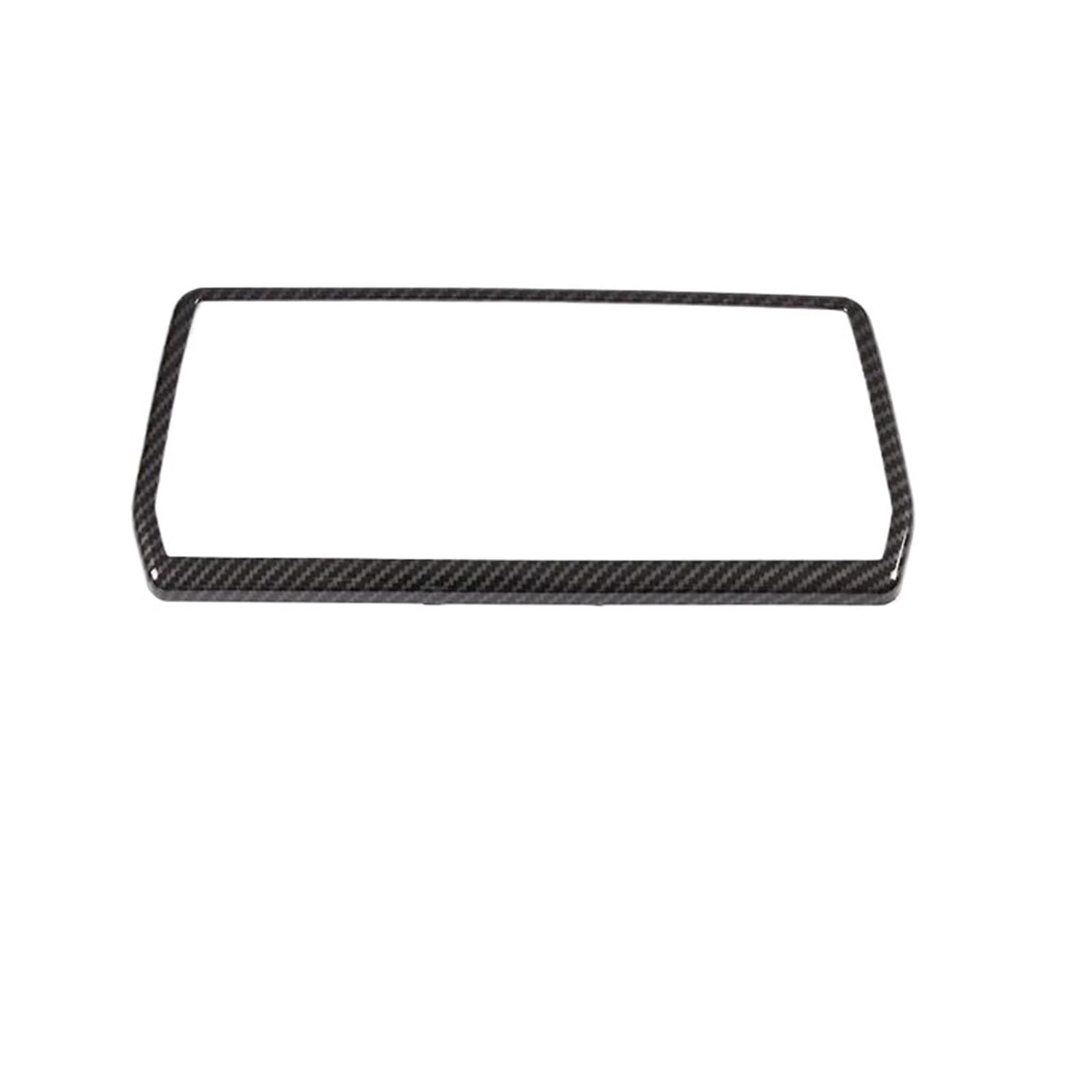 Car Navigation Frame Cover Trim Sticker Accessories for Toyota GR for Supra MK5 A90 2019-2023 WEFOLCC(Carbon Fiber Look)