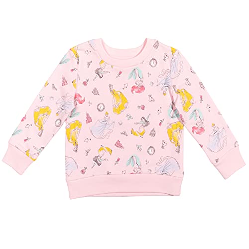 Disney Princess Mulan Cinderella Belle Little Girls Sweatshirt Mulan, Cinderella, Belle, Ariel 7-8 #TOP4