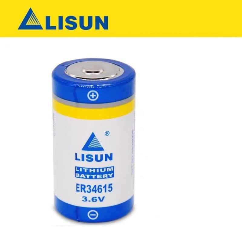 Miniatura 8 de Batería de litio de 3.6V Li-SOCl2 de EVA (paquete de 12) ER34615 de 19000 mAh tamaño D