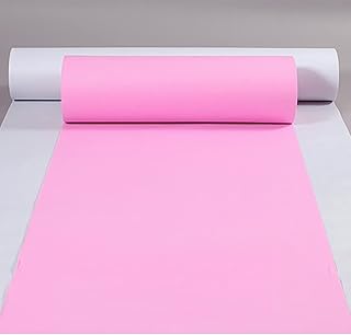 3 x 15 ft Aisle Runners Wedding Accessories 2mm Pink Aisle Runner Carpet Rugs for Step and Repeat Display, Ceremony Parties and Events Indoor or Outdoor Decoration 3ft Wide x 15 feet Long