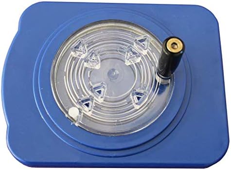 INTBUYING Blue 8sizes ABS Circle Cutter Adjustable Multi Sheets Fixed 8 Size Graphic Cutter Multi Size Graphic Cutter