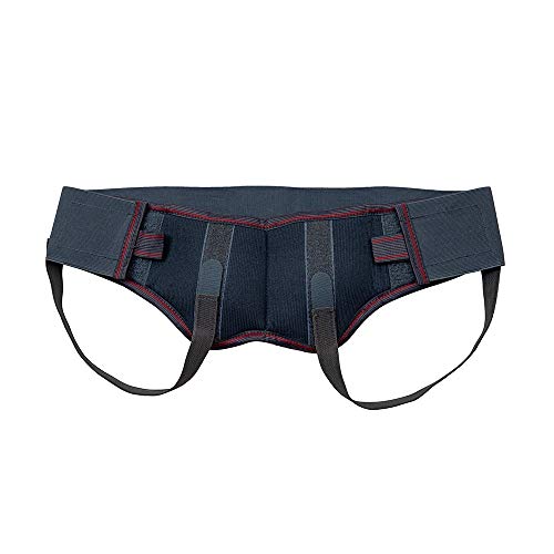Cinturón de hernia cómodo para hombre, diseño mejorado con armadura inguinal | Soporte para abdominales con bandas ajustables autoadhesivas