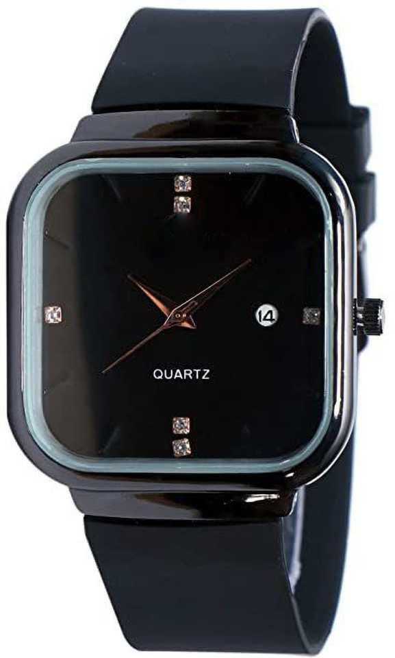 LUMIFIE Plastic Analog Square Black Unique Date Show Display Boys Watch (B0B4WC5SR1) Amazon Price History, Amazon Price Tracker