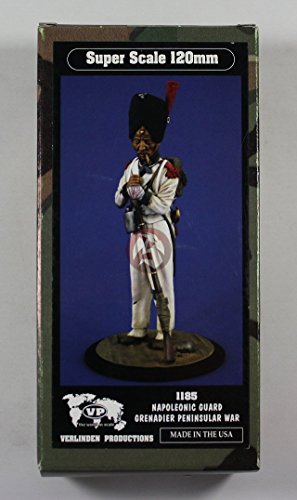 Verlinden VER1185 120mm Figure - Napoleonic Guard Grenadier Peninsular War [Model Building KIT]