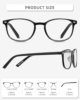 Lot De 4 Lunettes De Lecture +3.0 - Charnière à Ressort, Légères - 2 Grises + 2 Bleues - Hommes/femmes