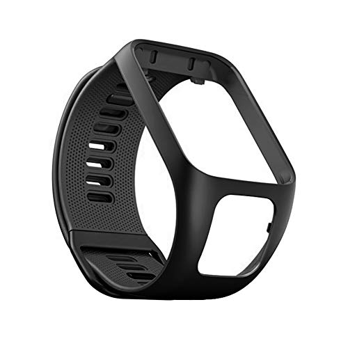 Banda de Reloj, Compatible con Bandas de Reloj Tomtom Spark 3, Reemplazo de Correas de Reloj de Silicona para Tomtom Runner 2 3, Spark 3, Golfer 2, Adventurer Smartwatches