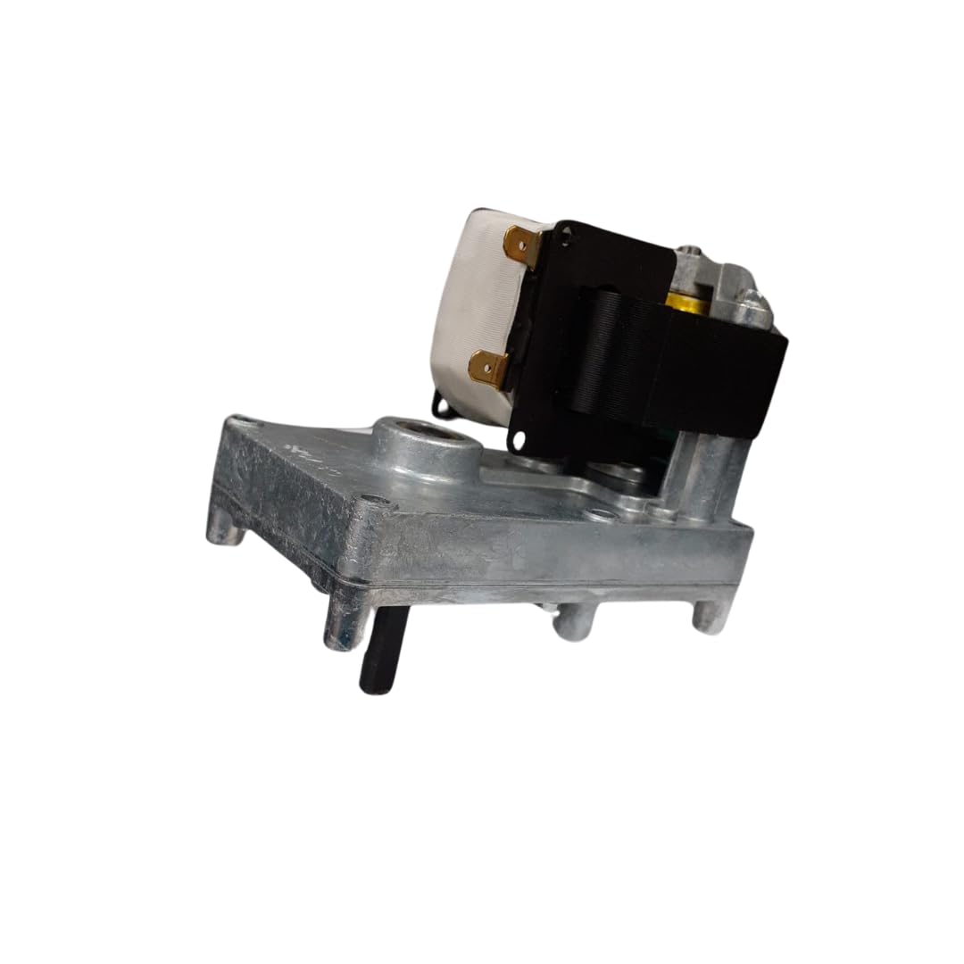 Velocidad de rotación del motorreductor: 2 rpm, Diámetro del eje: 8,5 mm, para estufas y chimeneas de pellets: CAMINETTI MONTEGRAPPA, EDILKAMIN