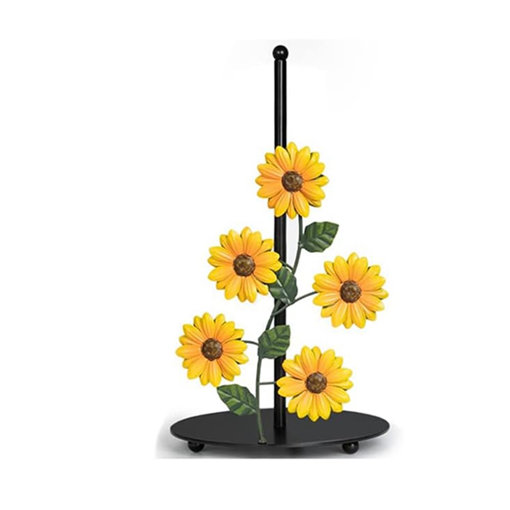 UDSKNV[KSL Farmhouse Sunflower Paper Towel Holder Sunflower Kitchen Decor and Accessories Cute Kitchen Decor