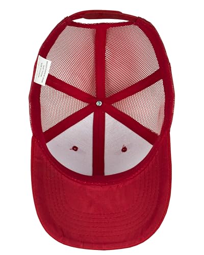 Image of Gelante Mesh Trucker Baseball Cap Snapback Hat Structured Front Panel