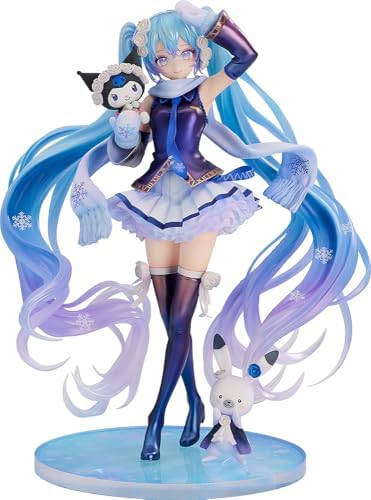 グッドスマイルカンパニー[GOOD SMILE COMPANY] キャラクター・ボーカル・シリーズ01 初音ミク 雪ミク×クロミ 1/7スケール プラスチック製 塗装済み完成品