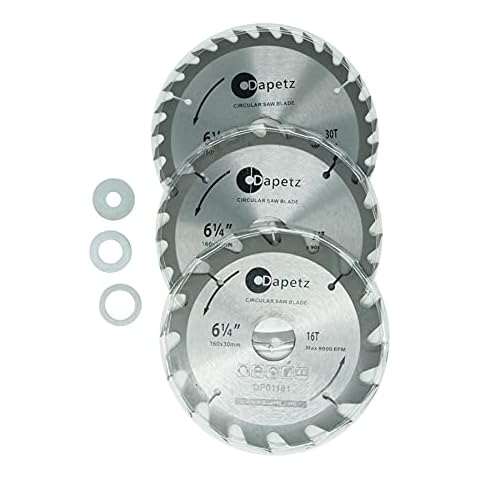 Dapetz 3 PC TCT Circular Saw Blades Cover