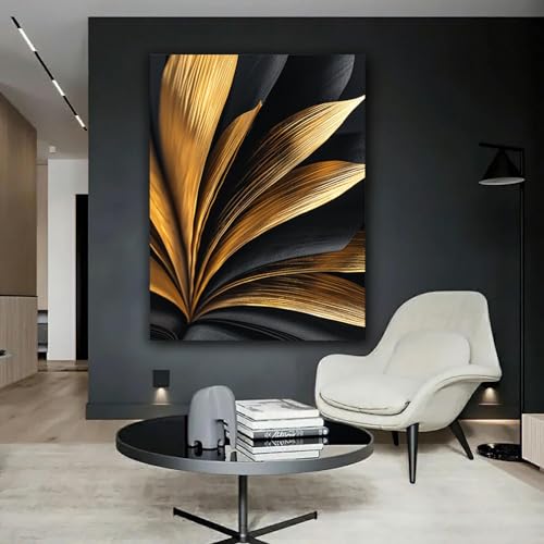 Tableau decoration murale fleurs abstraites grand format - 3