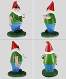 Gnometastic Gartenzwerg für drinnen und draußen, 21,6 cm