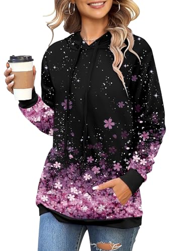 Image of Angerella Long Sleeve Hoodies for Women Pullover Hooded Sweatshirts