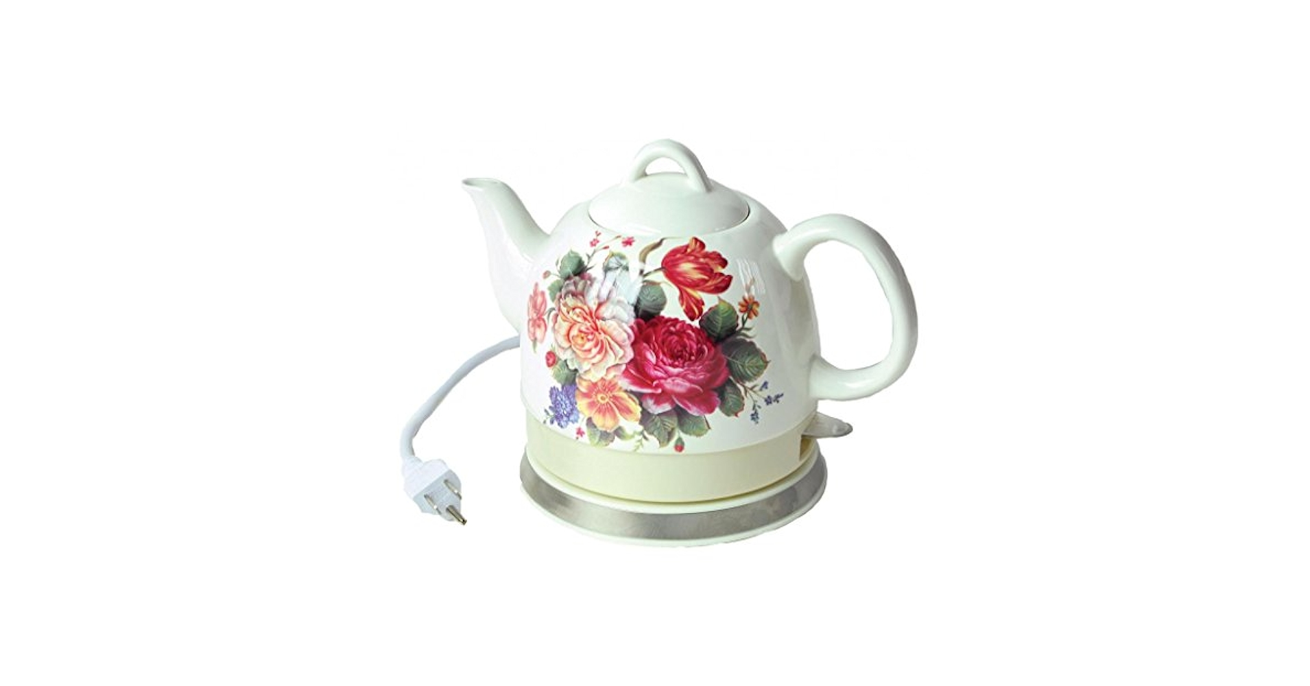 (未使用･未開封品)Aunt Polly's Electric Hot Water Kettle by Victorian Trading Co. Amazon | Aunt Polly's Electric Hot Water Kettle by Victorian