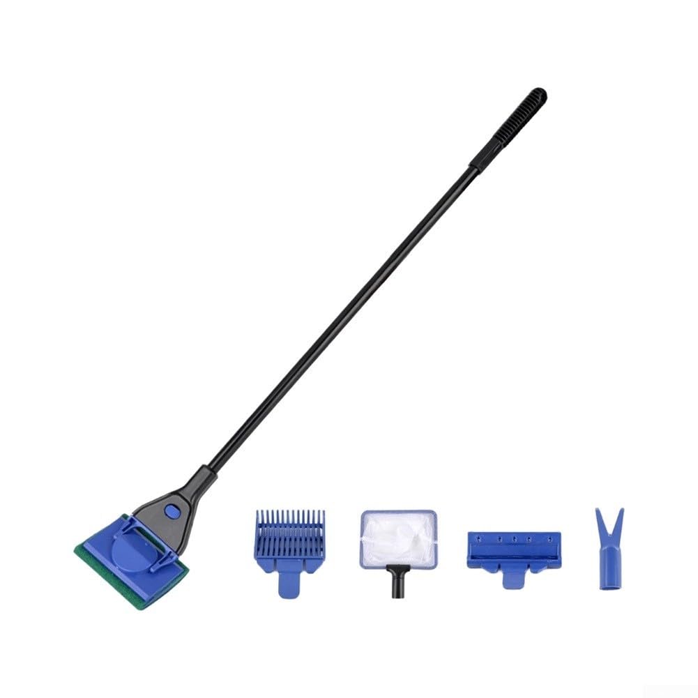 Kit Acuario 6 Piezas Cepillo Rastrillo Red Kit Acuario 6 Piezas(3-in-1)