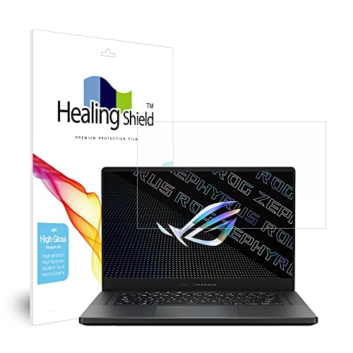 Muellery Healingshield XLV[tیtB Screen Protector Light Oleophobic High Gloss Film Compatible with ASUS ROG Zephyrus G15 GA