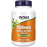 NOW Supplements, Ojibwa Herbal Extract 450 mg, Concentrated Blend , Alcohol-fFree, 4:1 Herbal Extracts, 180 Veg Capsules